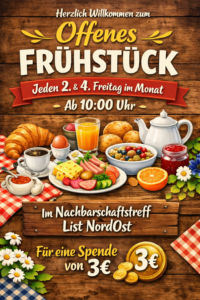 „Frühstück im Treff für Jeden“